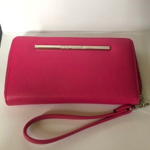 Steve Madden pink wallet